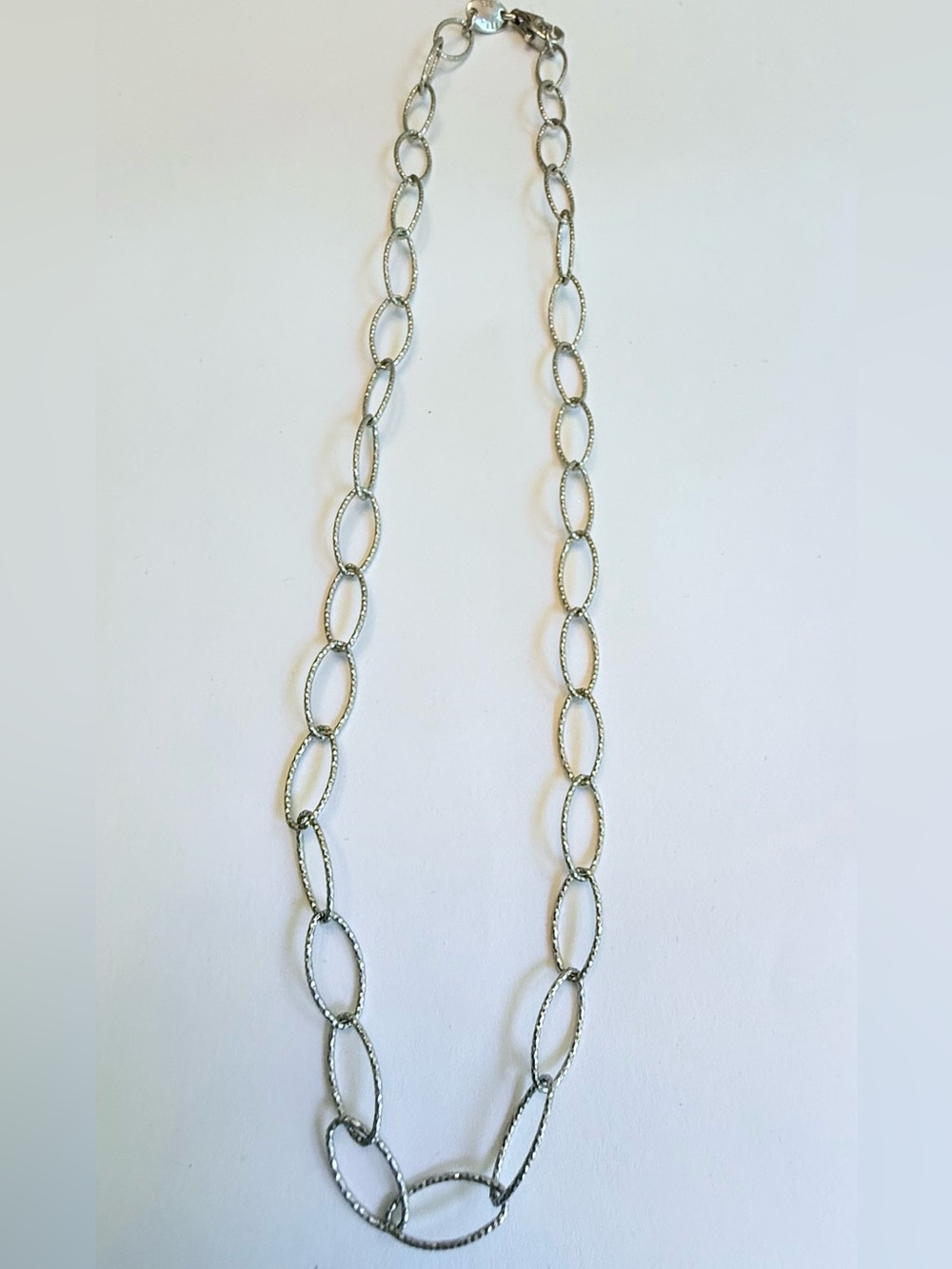 Ross-Simons Charles Garnier Necklace 
925 / PERU with clover/flower hallmark